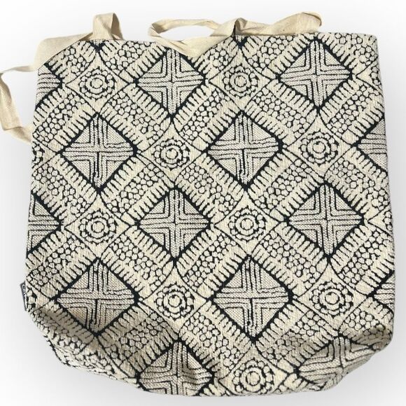 CRYPTON Soft Jacquard Upholstery Fabric Reusable Tote Bag - Picture 6 of 14